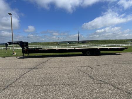Used 2023 Stryker Trailers 8'6  x 40' GN Flatbed Trailer