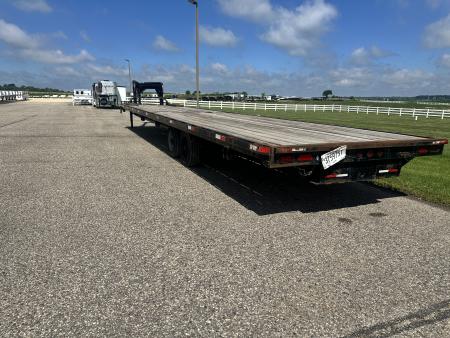 Used 2023 Stryker Trailers 8'6" x 40' GN Flatbed Trailer
