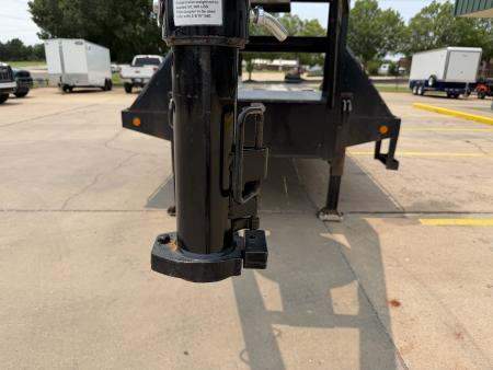 Used USED 2024 LOAD TRAIL GL 40 X 102 DUAL TANDEM AXLE LOW-PRO 25K GOOSENECK W/ HYDRAULIC DOVETAIL & JACKS