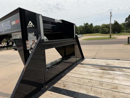 Used USED 2024 LOAD TRAIL GL 40 X 102 DUAL TANDEM AXLE LOW-PRO 25K GOOSENECK W/ HYDRAULIC DOVETAIL & JACKS