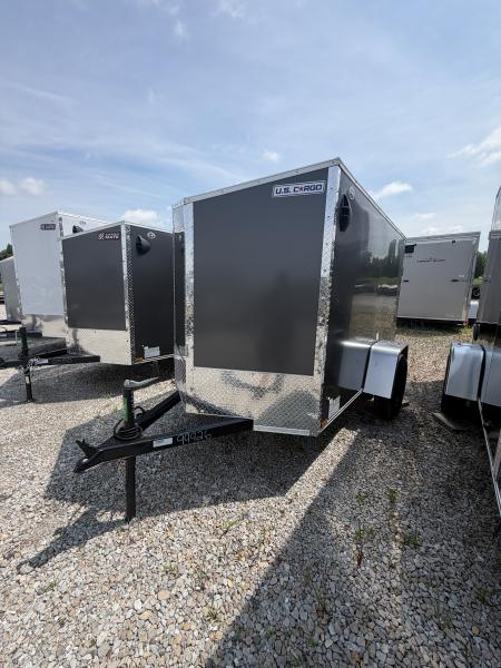 New 2027 US CARGO ENCLOSED USECO58SA 5X8 SA DOUBLE DOOR (GVW:2990) CHARCOAL
