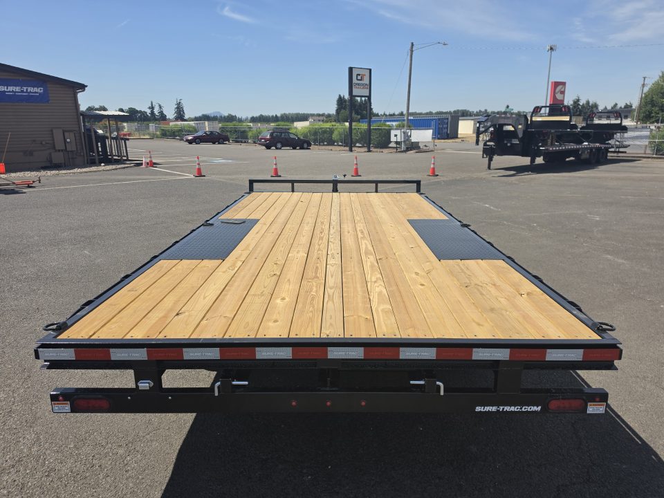 New 2026 Sure-Trac 8.5x16 10k Deckover Flatbed