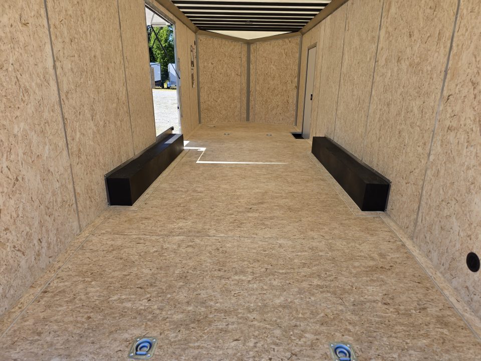 New 2026 Formula Trailers 8.5x24 CAR HAULER WITH ESCAPE DOOR 10K TORSION AXLE 7' INSIDE SXS UTV GOLF CART Cargo / Enclosed Trailer