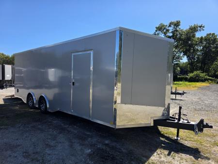New 2026 Formula Trailers 8.5x24 CAR HAULER WITH ESCAPE DOOR 10K TORSION AXLE 7' INSIDE SXS UTV GOLF CART Cargo / Enclosed Trailer