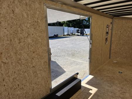 New 2026 Formula Trailers 8.5x24 CAR HAULER WITH ESCAPE DOOR 10K TORSION AXLE 7' INSIDE SXS UTV GOLF CART Cargo / Enclosed Trailer