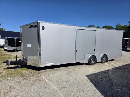 New 2026 Formula Trailers 8.5x24 CAR HAULER WITH ESCAPE DOOR 10K TORSION AXLE 7' INSIDE SXS UTV GOLF CART Cargo / Enclosed Trailer