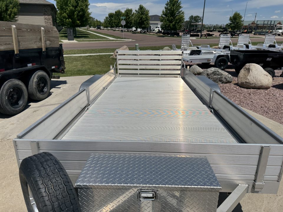 Used 2023 Aluma 8115TA Utility Trailer