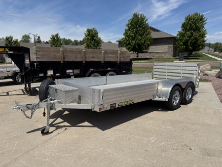 Used 2023 Aluma 8115TA Utility Trailer