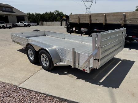 Used 2023 Aluma 8115TA Utility Trailer