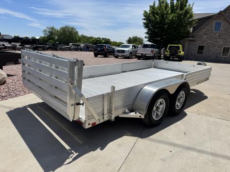 Used 2023 Aluma 8115TA Utility Trailer