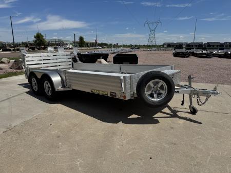 Used 2023 Aluma 8115TA Utility Trailer