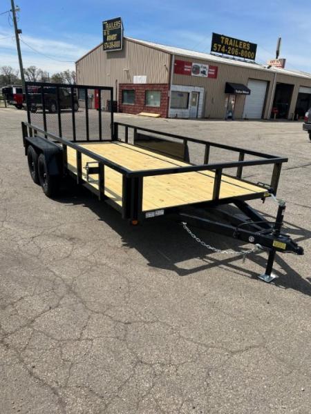 New 2027 Quality Steel and Aluminum 82  x 16' Steel Utility/Landscape Trailer #261861 Utility Trailer