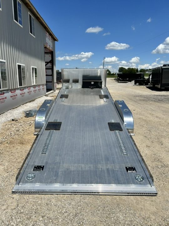 Used 2026 H&H Trailers 82"X20' 7K GVWR ALUMINUM SPEEDLOADER EX POWER TILT-LOADED LIKE NEW Car / Racing Trailer