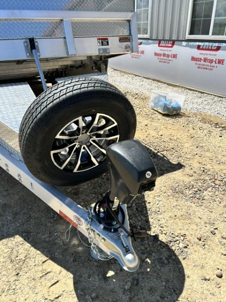 Used 2026 H&H Trailers 82"X20' 7K GVWR ALUMINUM SPEEDLOADER EX POWER TILT-LOADED LIKE NEW Car / Racing Trailer