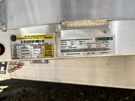 Used 2026 H&H Trailers 82"X20' 7K GVWR ALUMINUM SPEEDLOADER EX POWER TILT-LOADED LIKE NEW Car / Racing Trailer
