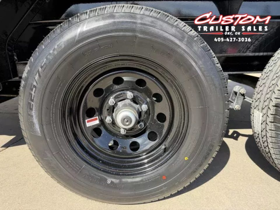New #388323 2027 LOAD TRAIL DE 6 X 12 TANDEM AXLE 10K BUMPER PULL DUMP