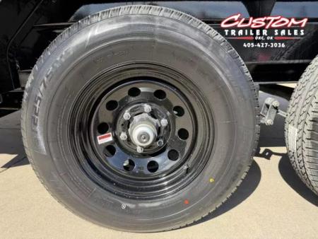 New #388323 2027 LOAD TRAIL DE 6 X 12 TANDEM AXLE 10K BUMPER PULL DUMP
