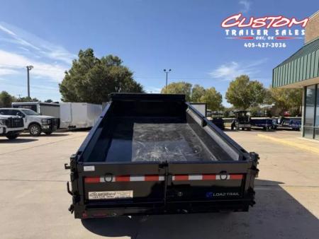 New #388323 2027 LOAD TRAIL DE 6 X 12 TANDEM AXLE 10K BUMPER PULL DUMP