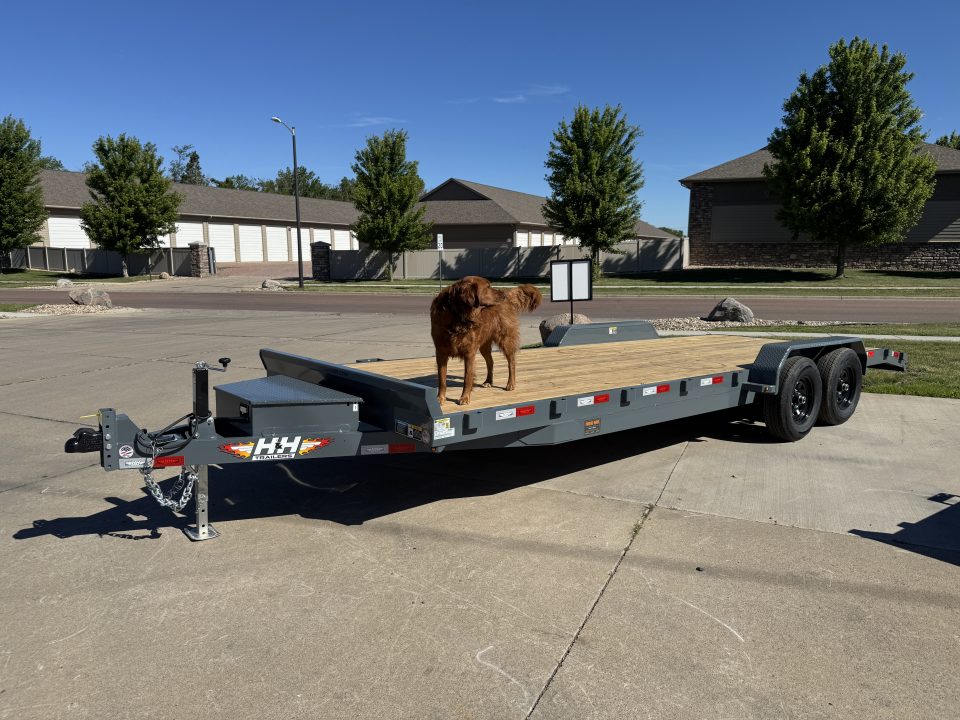 New 2026 H&H Trailers CH22-100 Equipment Trailer