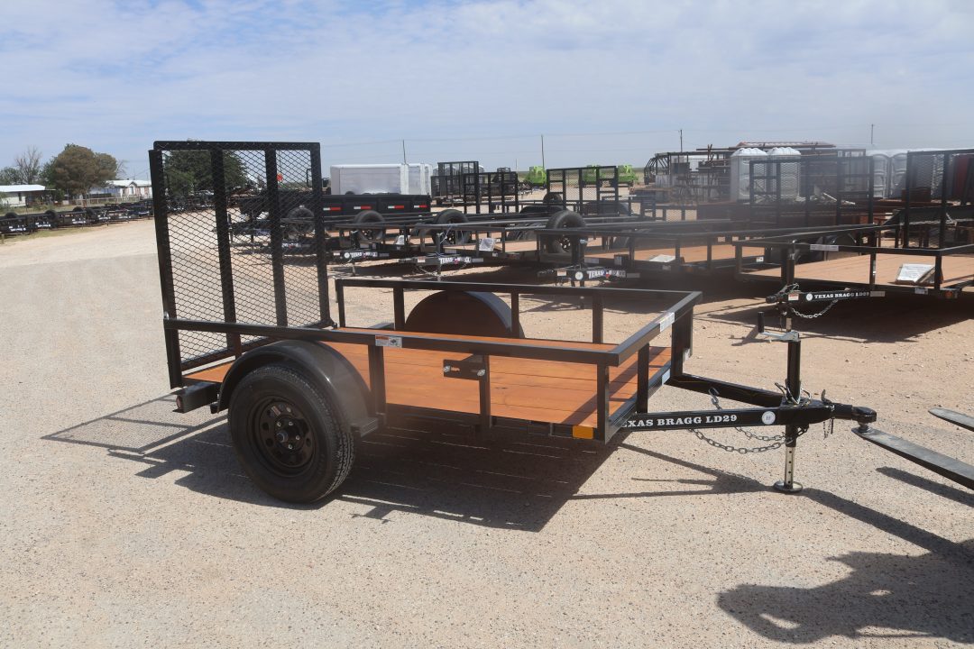 New 2026 Texas Bragg Trailers 5x8 LD Utility Trailer