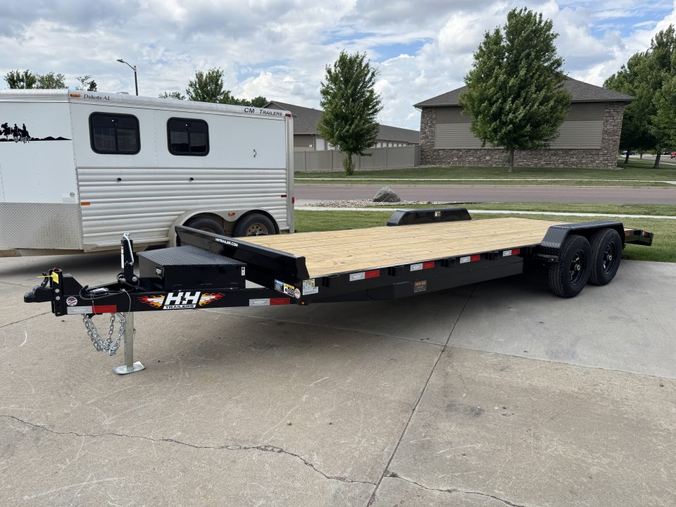 New 2026 H&H Trailers CH22 Equipment Trailer