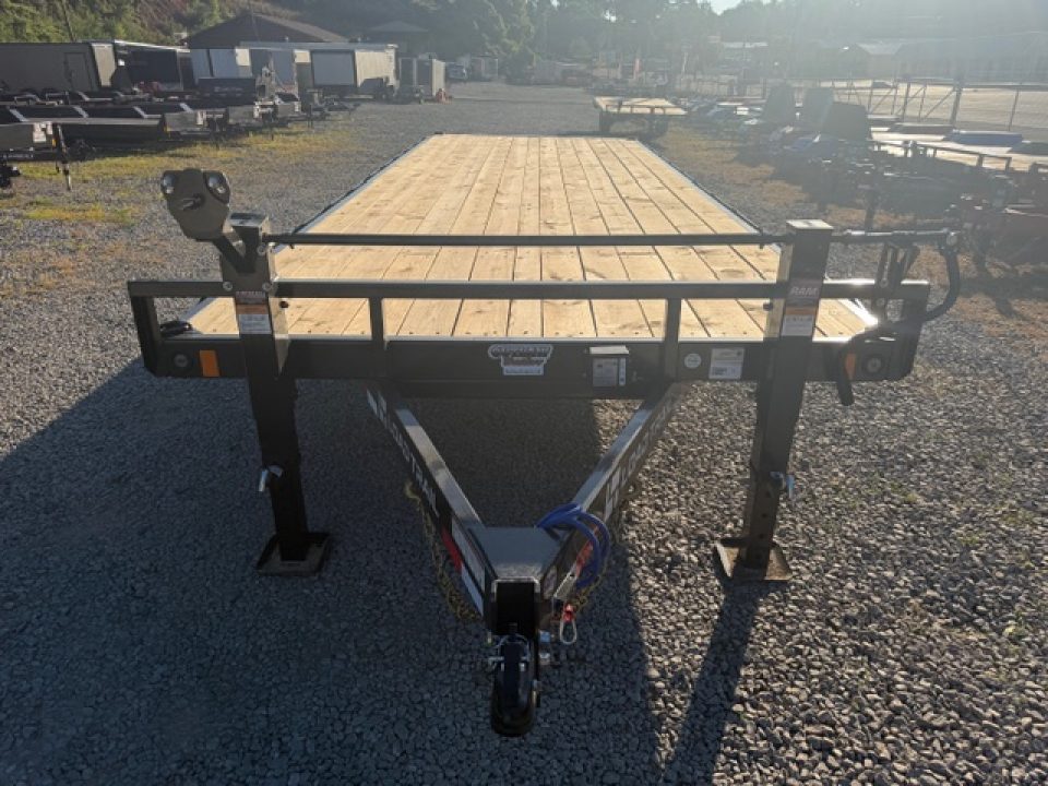 New Load Trail Deck-Over 102x24 14K BP- Gun Metal Gray