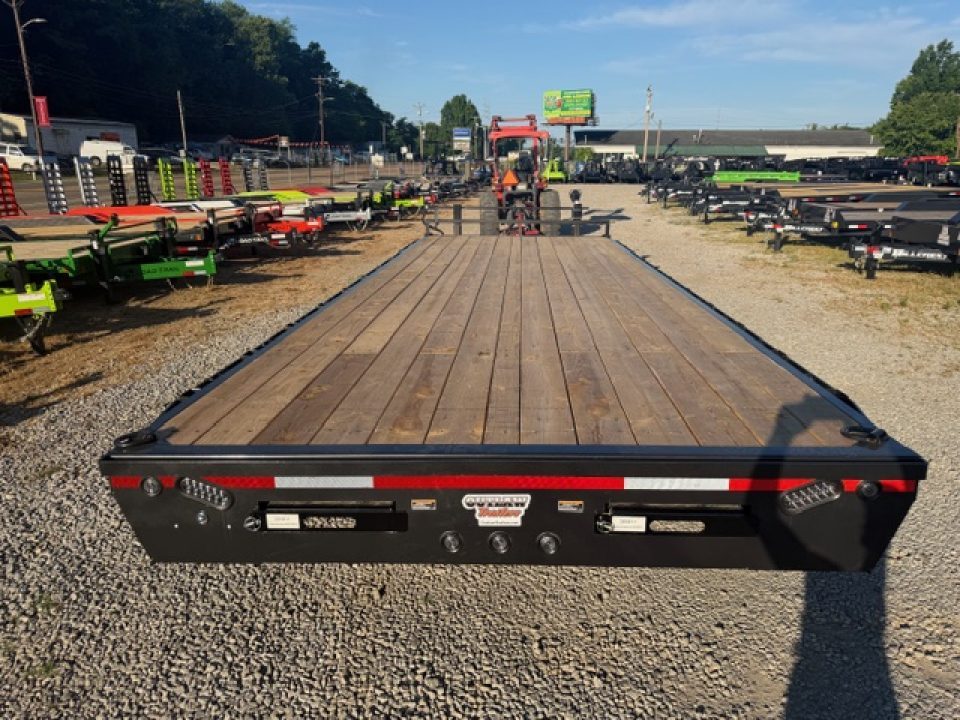 New Load Trail Deck-Over 102x24 14K BP- Gun Metal Gray