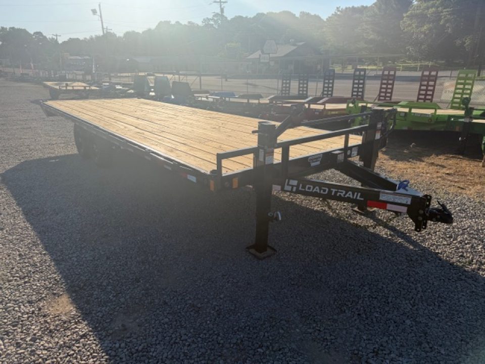 New Load Trail Deck-Over 102x24 14K BP- Gun Metal Gray