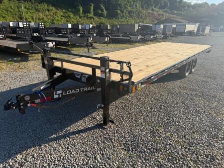 New Load Trail Deck-Over 102x24 14K BP- Gun Metal Gray