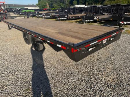 New Load Trail Deck-Over 102x24 14K BP- Gun Metal Gray