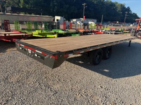 New Load Trail Deck-Over 102x24 14K BP- Gun Metal Gray