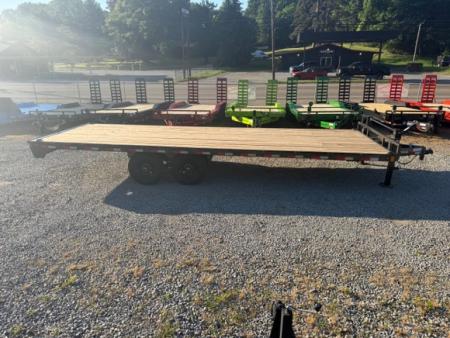 New Load Trail Deck-Over 102x24 14K BP- Gun Metal Gray