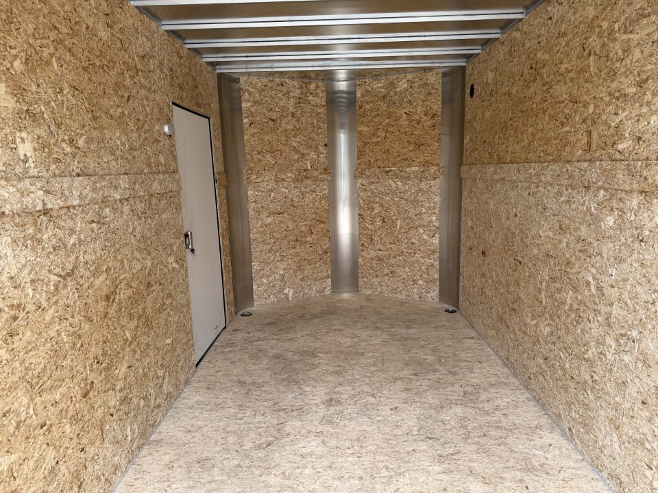 New 2027 Bighorn R&M 7x12 + 2’V TALL SUPERIOR QUALITY Rear Ramp Enclosed Cargo Trailer