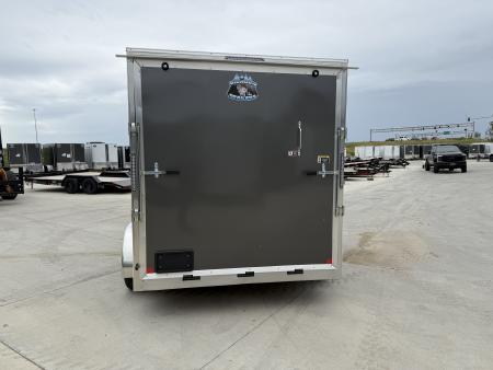 New 2027 Bighorn R&M 7x12 + 2’V TALL SUPERIOR QUALITY Rear Ramp Enclosed Cargo Trailer