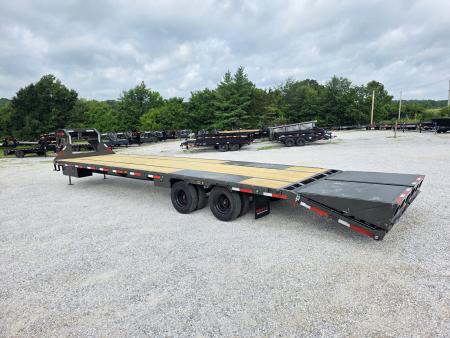 New 2027 MAXX-D 102 X 36 LDX TANDEM DUAL LOW PRO GN W/ 5' DOVE/ MAX RAMPS/ HYDRO JACKS/ TORQUE TUBE