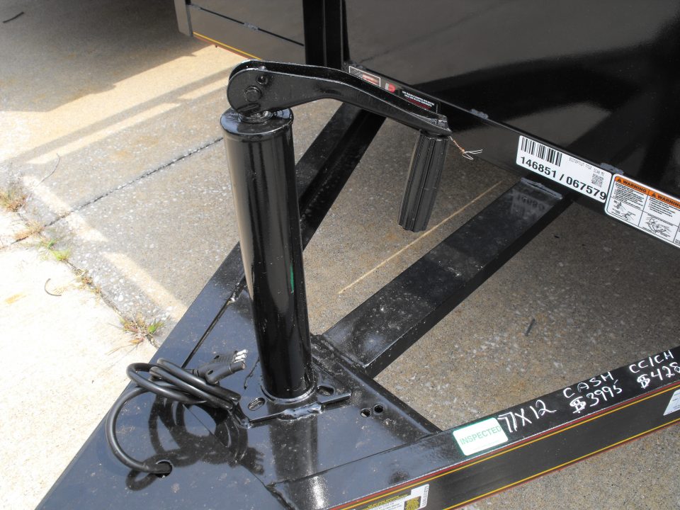 New Utility Trailer 77 X 12 Spring assisted Gate 2990 Ecco-Lube-Spindle