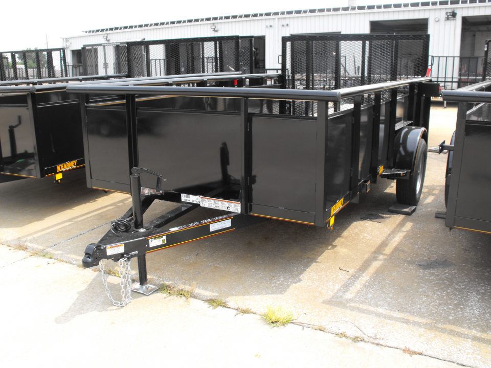 New Utility Trailer 77 X 12 Spring assisted Gate 2990 Ecco-Lube-Spindle