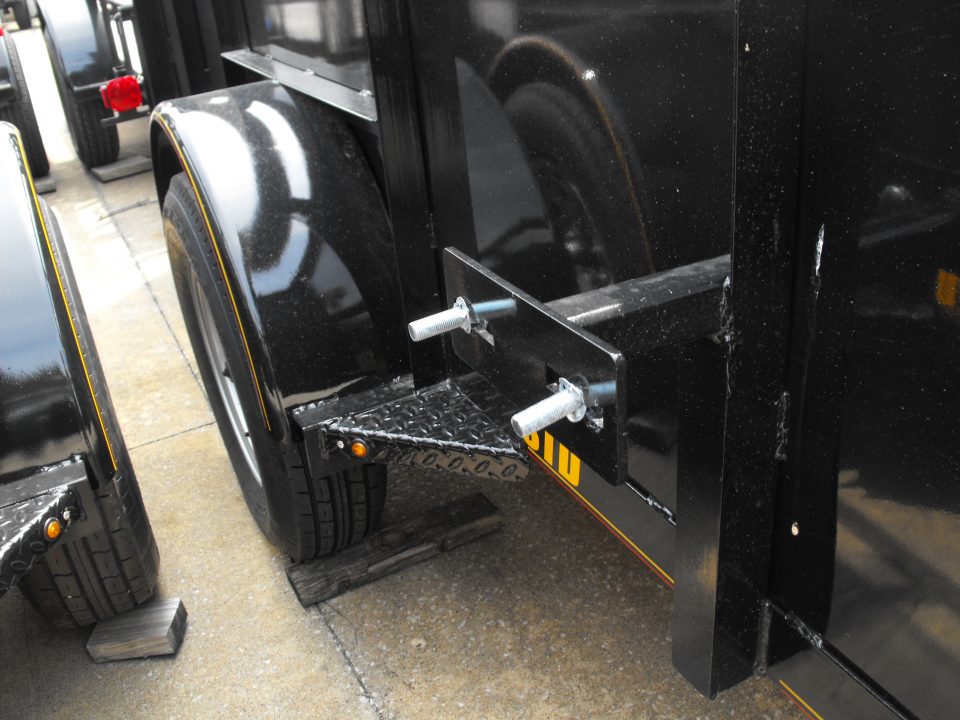 New Utility Trailer 77 X 12 Spring assisted Gate 2990 Ecco-Lube-Spindle