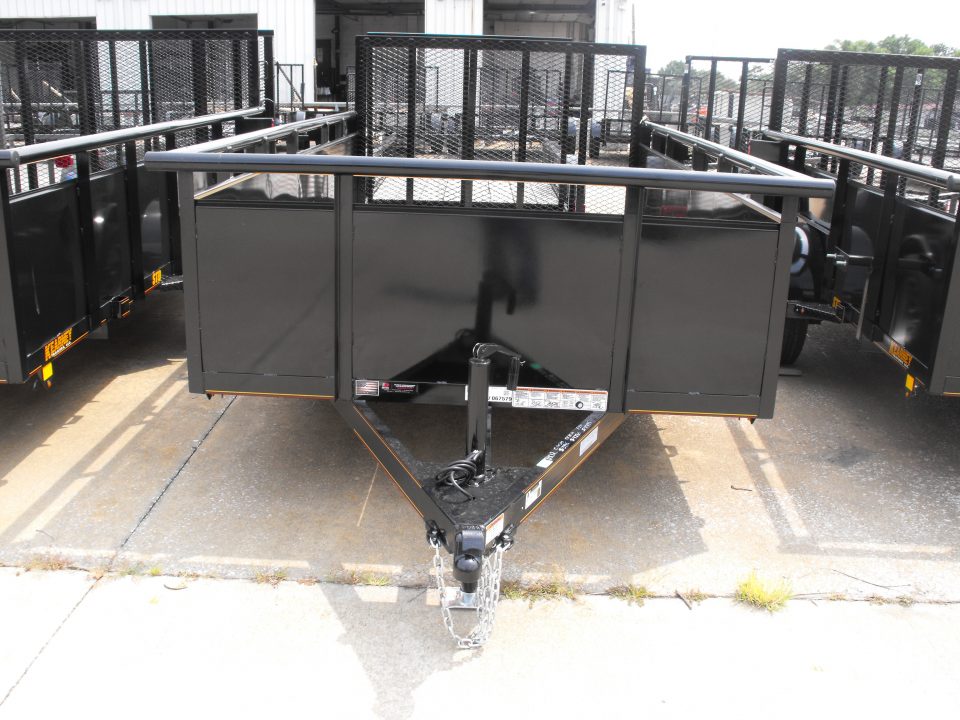 New Utility Trailer 77 X 12 Spring assisted Gate 2990 Ecco-Lube-Spindle