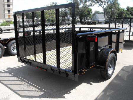 New Utility Trailer 77 X 12 Spring assisted Gate 2990 Ecco-Lube-Spindle
