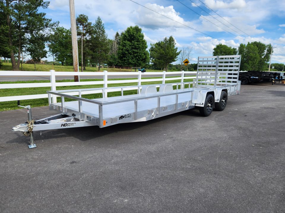 New 2026 Black Rhino LST724A10K Utility Trailer