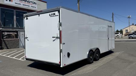 New 2026 Look Trailers 8.5 x 24 ST DLX Flat Top V-Nose Car Hauler 10K Car Hauler Trailer