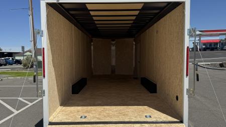 New 2026 Look Trailers 8.5 x 24 ST DLX Flat Top V-Nose Car Hauler 10K Car Hauler Trailer