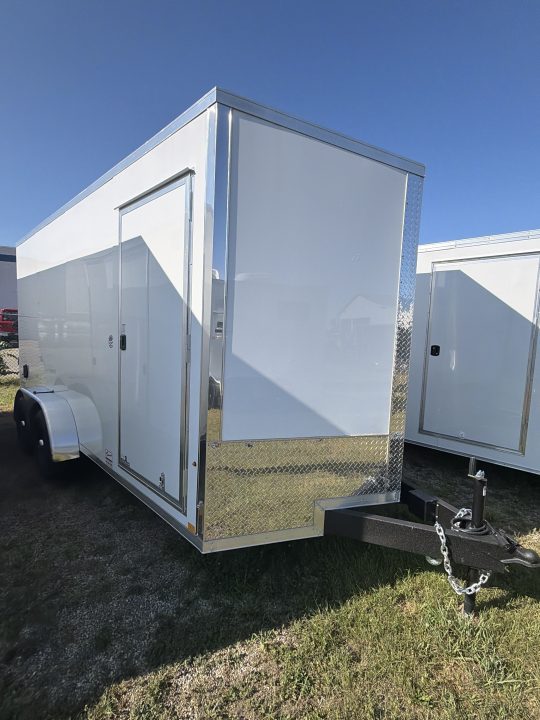 New 2026 Pace American 7 X 16 Journey SE Flat Top Sloped V-Nose 10K
