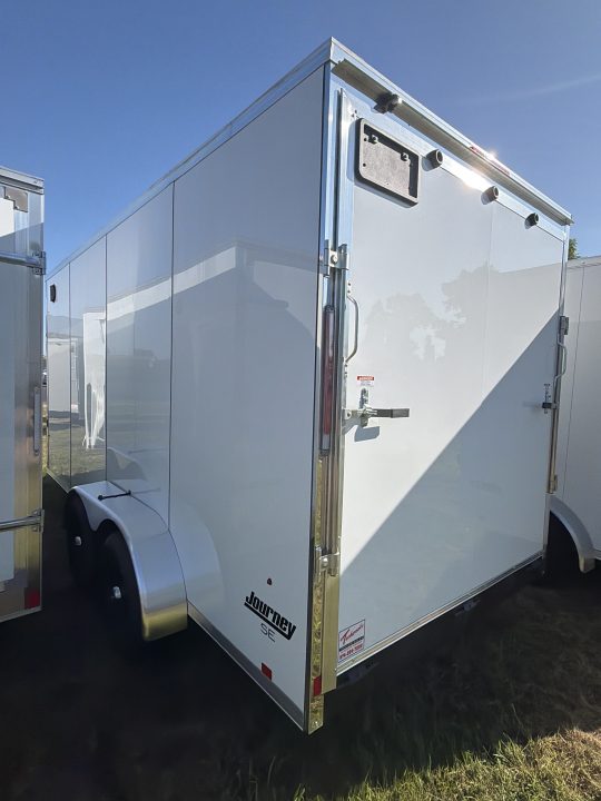 New 2026 Pace American 7 X 16 Journey SE Flat Top Sloped V-Nose 10K