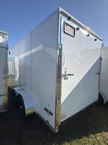 New 2026 Pace American 7 X 16 Journey SE Flat Top Sloped V-Nose 10K