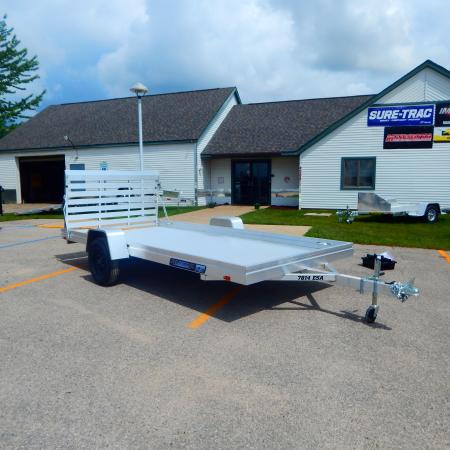 New 2027 Aluma 7814ESA-S-TG Utility Trailer