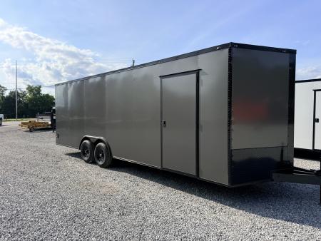 New 2026 Cargo United 8.5x24 TA CAR HAULER 10K GVWR Car / Racing Trailer