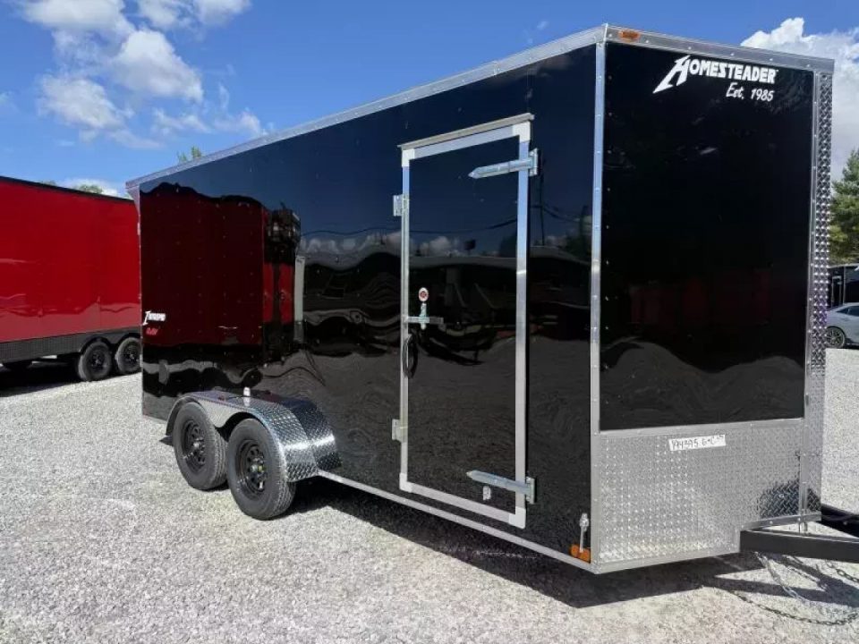 New 2027 Homesteader Trailer 7X16 IT OHV (SPOILER) Cargo / Enclosed Trailer