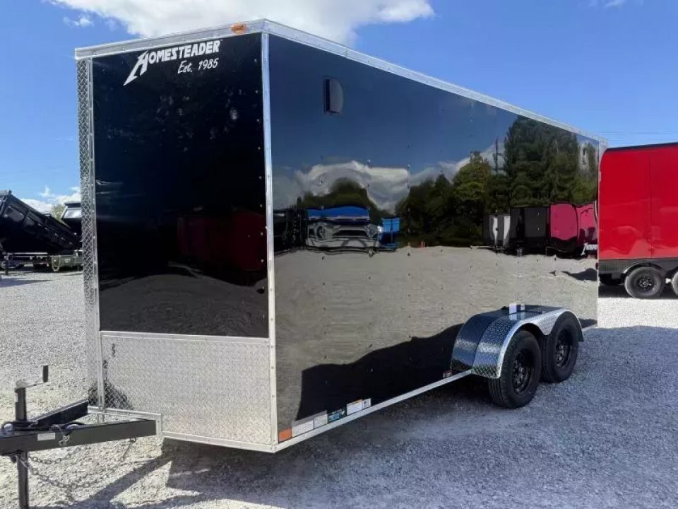 New 2027 Homesteader Trailer 7X16 IT OHV (SPOILER) Cargo / Enclosed Trailer